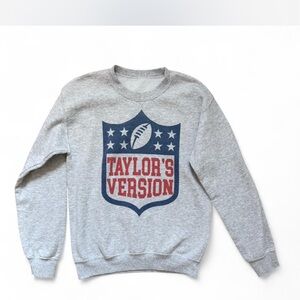 Gray Taylor's Version Men's Sweater